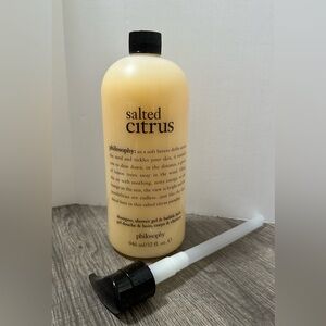 Philosophy Salted Citrus Shampoo, Shower Gel & Bubble Bath 32fl.oz